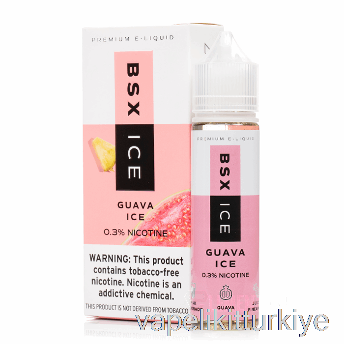 Vape Kalem Vape Mate Guava Buz - Bsx Buz - 60ml 0mg